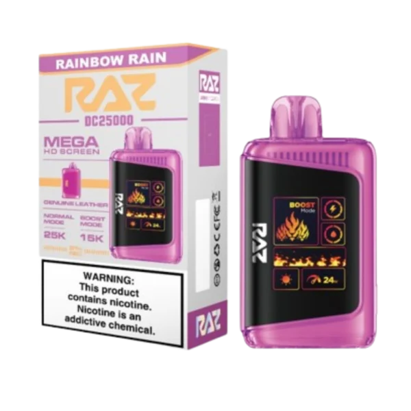 Rainbow Rain – RAZ Vape DC25000